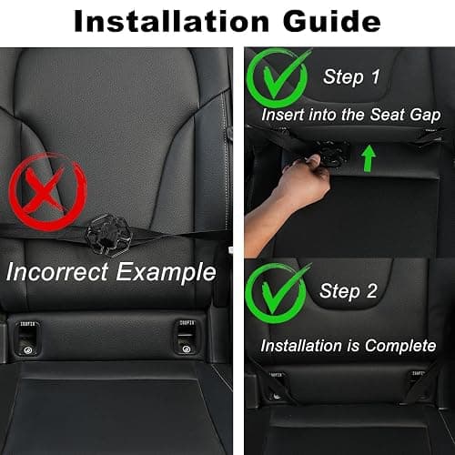 XDV Car Seat Organizers,Multi-functional Back Seat Protectors, Storage Pouches, and Tray Holders (for Cars, Kids, Seat Back and Rear Seats) (Woven Beige, 1 Pcs) thumbnail 5