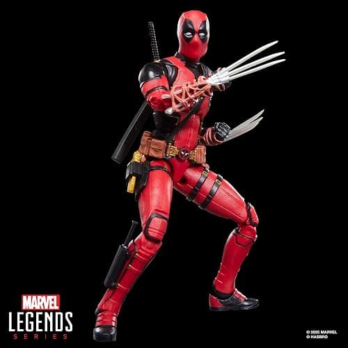 Marvel Legends Series Dogpool and Deadpool, Marvel Studios' Deadpool & Wolverine Movie Collectible 6-Inch Action Figure Gift thumbnail 10