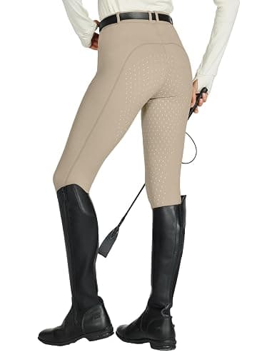 Willit Women's Horse Riding Pants Full Seat Silicone Equestrian Breeches Horseback Schooling Tights Zipper Pockets thumbnail 2