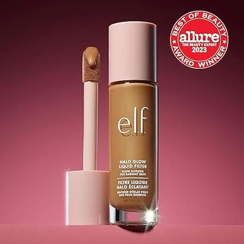 e.l.f. Halo Glow Liquid Filter, Complexion Booster For A Glowing, Soft-Focus Look, Infused With Hyaluronic Acid, Vegan & Cruelty-Free, 0 Fair thumbnail 5