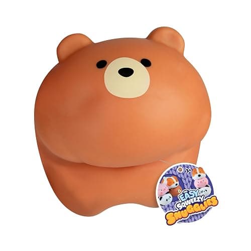 ORB Easy Sqweezy Snugglies Jumbo Squishy Bear - Stretch, Squeeze, Snuggle This Big, Fun, Slow Rising and Extra Soft Toy Pet Bear for Stress Relief - Stretchy and Squishy Fidget Toy for Kids and Adults thumbnail 4