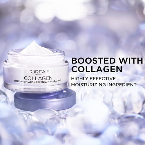 L’Oreal Paris Collagen Daily Face Moisturizer, Anti Aging Face Cream to Reduce Wrinkles and Provide Intense Hydration, 1.7 oz thumbnail 5