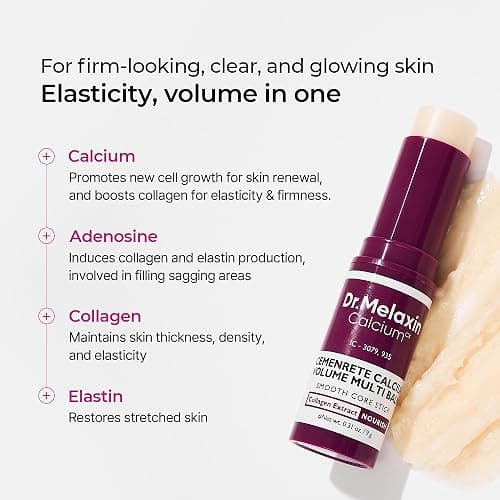 Dr.Melaxin Cemenrete Calcium Multi Balm 9g Korean Skin Care All In One Calcium Volume Stick Collagen Wrinkles Face Eye treatment Balm thumbnail 5