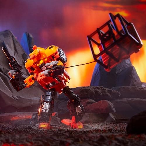 Transformers Legacy United Leader Class G1 Triple Changer Sandstorm, 7.5-inch Converting Action Figure, 8+ Years thumbnail 7