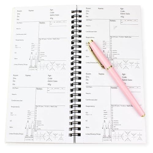 Field Equipt Nurse Essentials Report Notebook for Work & Nursing School Clinical, Notepad Replaces Foldable Nursing Clipboard, RN Student Accessories & Gifts (Tall Size) thumbnail 3