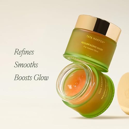 Tata Harper Resurfacing Mask, Instant Glow Face Mask, Gentle Exfoliating Face Mask, Enzyme Mask, Natural Skincare, 30ml thumbnail 3