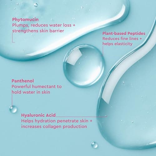 BYOMA Phyto-Mucin Glow Serum - Mucin Face Serum for Glass Skin - Plumps, Primes + Hydrates - Flawless Primer and Makeup Base - Strengthens Skin Barrier - 1.35 fl.oz thumbnail 2