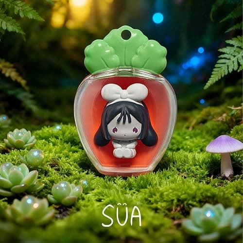 Bahomu Anime Blind Box, Cute Alien Stage Rabbit Radish Rice Grains Series Mystery Box Figure, Collectable Officially PVC Figure for Birthday Gifts (Random One) thumbnail 4