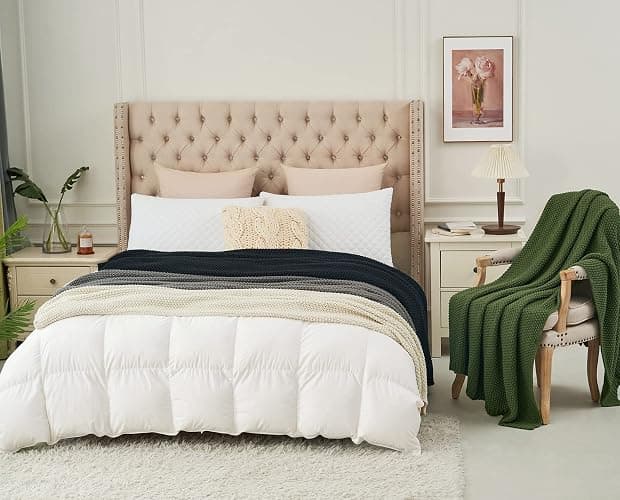 Longhui bedding Chunky Cable Knit Throw Blanket Lightweight Olive Green 100% Organic Cotton Blanket for Sofa Couch Bed Baby Nursery, Rustic Shabby Chic Modern Farmhouse, 51” x 63” Give Laundering Bag thumbnail 7