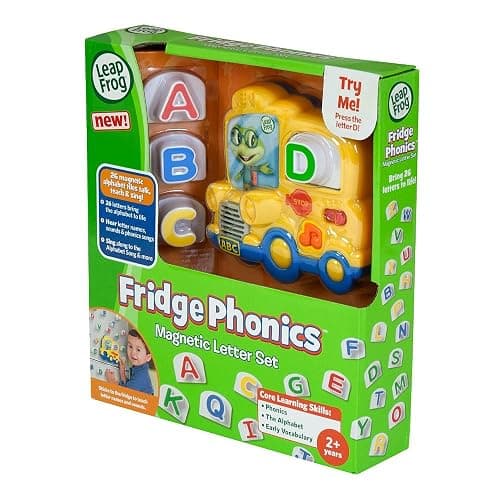LeapFrog Fridge Phonics Magnetic Letter Set, Yellow thumbnail 3