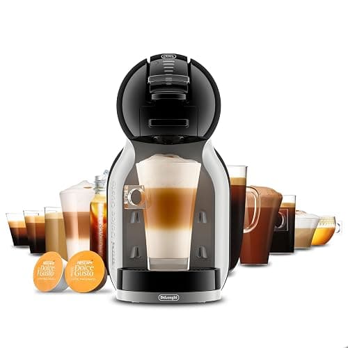 Nescafé Dolce Gusto by Automatic Coffee Machine Pod Coffee Machines De'Longhi Coffee Mini Me EDG155.BG Pod Coffee Machine And Other Automaic Drinks - Black & Artic Grey thumbnail 6