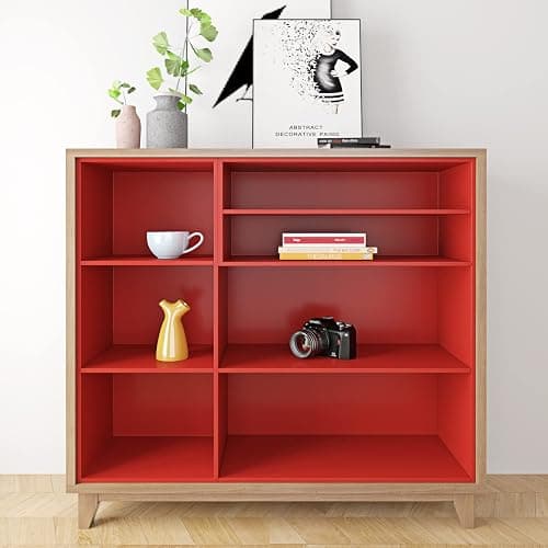Livelynine Red Contact Paper Peel and Stick Roll Self Adhesive Vinyl Wrap Removable Wallpaper Waterproof Countertops Shelf Liners Cabinets Old Furniture Crafts Wall Paper Decorations 15.8x78.8' thumbnail 3