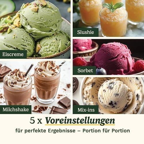 Cuisinart FreezeWand Eismaschine – 5in1 Eiscreme, Sorbet, Milchshake, Slushie – 3 Becher – Vegan, laktosefrei, proteinreich – 5 Min. Zubereitung – Kompakt & tragbar, Weiß/Grau thumbnail 3