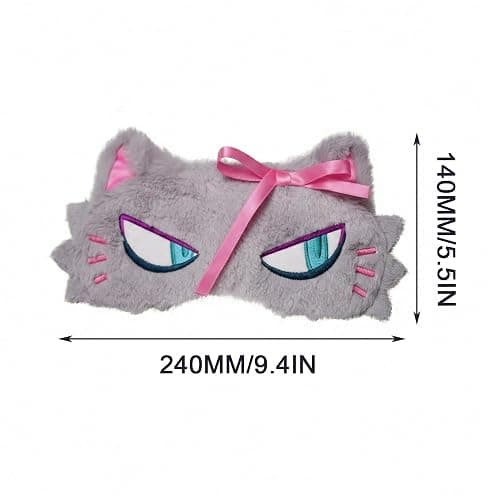 Alien Stage Passion Love Series Plush Eye Mask, Official Anime ALNST 3rd Anniversary Merch Cosplay Costume thumbnail 2