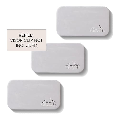 Drift Car Air Freshener - The Original Stone Air Freshener - Car Odor Eliminator - Long Lasting Scent - Metal Clip - Essential Oils - Clean Ingredients - Variety 3 Pack Refill - NO CLIP INCLUDED thumbnail 2