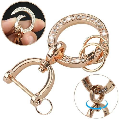 LEERLY Key Fob Cover with Anti-lost Keychain Compatible with Honda Accord Civic EX CR-V Pilot White thumbnail 3