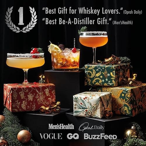 DO Your Whisky | DIY Whiskey Infusion Set | Whiskey Making Kit | 12 Woodchips & Botanicals | 6 Whiskey Stones & Recipe Guide Anniversary, or Birthday Gift for Him thumbnail 6