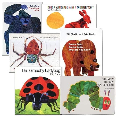Eric Carle English Book Set - Set of 6 - Image 1