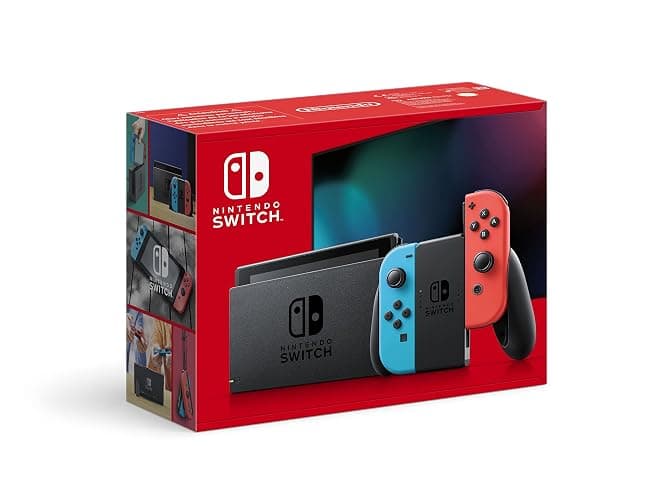 Nintendo Switch (Neon Red/Neon blue) (Renewed) - Image 1