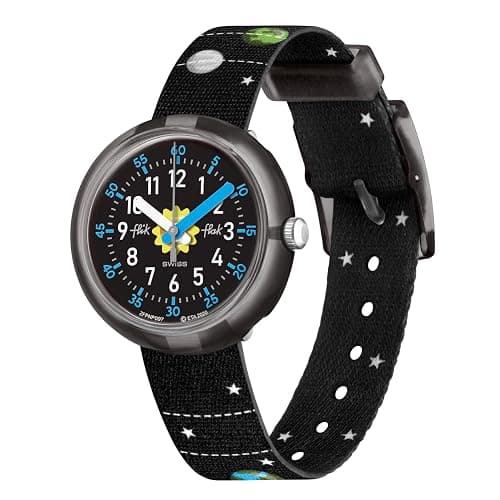 Flik Flak SOLAR SYSTEM Unisex Kids Watch (Model: ZFPNP097), black - Image 1