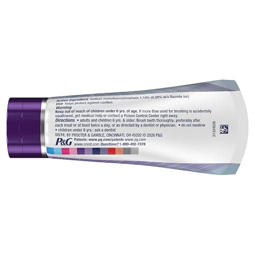 Crest 3DWhite Brilliance Deep Stain Remover Ultra White Toothpaste - 2.1oz thumbnail 15