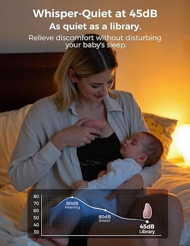 Momcozy Warming Lactation Massager Pro, 8 Vibration Modes & 4 Heating Levels, Longer-Lasting & 100s Rapid Warming Breast Massager, Quick Charging, Improves Milk Flow & Relieves Breast Engorgement thumbnail 5