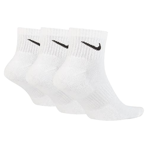 Nike Unisex Adult Everyday Cushioned Training Ankle Socks (3-Pack) | Mens and Womens thumbnail 2