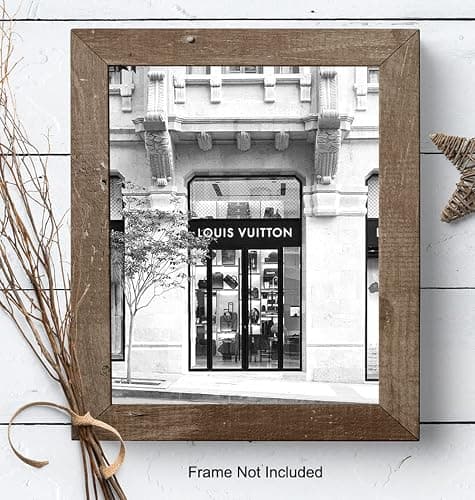 Photo of Designer Store Glam Wall Decor – Unique Designer Home Art Poster for Apartment Living room Bedroom – Chic Gift for Women Woman Wife Her Haute couture Fashion Fans– 8x10 Picture Print Wall Art thumbnail 8