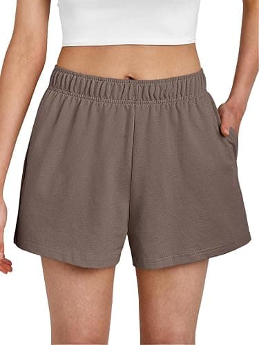 AUTOMET Womens Sweat Shorts Trendy Casual Athletic Running Summer Vacation Outfits Comfy 2025 Fashion Workout Clothing thumbnail 2