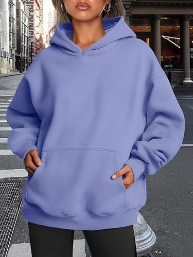 Trendy Queen Womens Oversized Hoodies Fleece Sweatshirts Fall Fashion Pullover Sweaters Winter Clothes thumbnail 6
