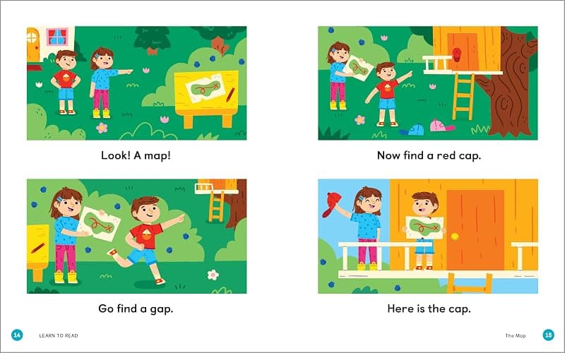Learn to Read: Phonics Storybook: 25 Simple Stories & Activities for Beginner Readers thumbnail 7