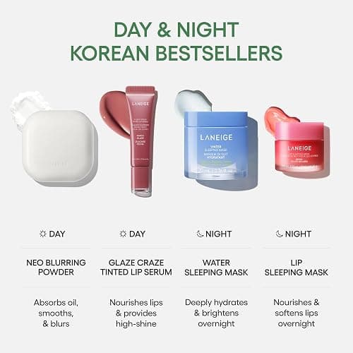 LANEIGE Neo Blurring Powder: Korean Oil-Control Compact with Pore Blurring, Smoothing Finish & Travel-Friendly, No-Spill Packaging thumbnail 8