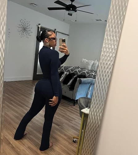 Nimsruc Two Piece Outfits For Women Workout Set Long Sleeve Tracksuit Zip Up Sweatsuits thumbnail 4