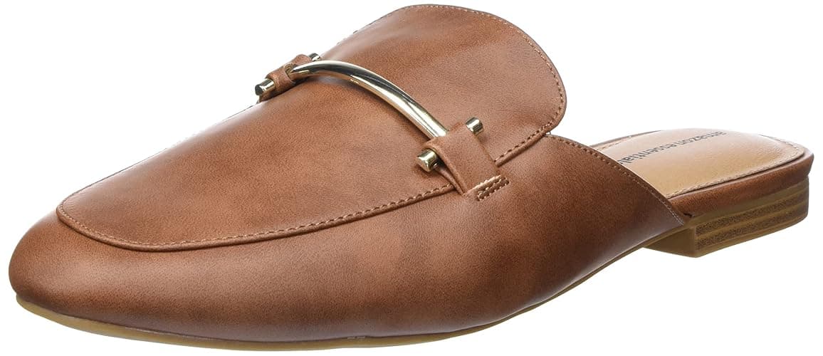 Amazon Essentials Women's Buckle Mule - Image 1