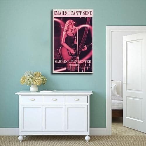 SMART COLOR SABRINA CARPENTER (20) Canvas Poster Wall Art Decor Print Picture Paintings for Living Room Bedroom Decoration 08x12inch(20x30cm) thumbnail 4