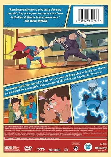 My Adventures With Superman: Season 1 (DVD) thumbnail 3