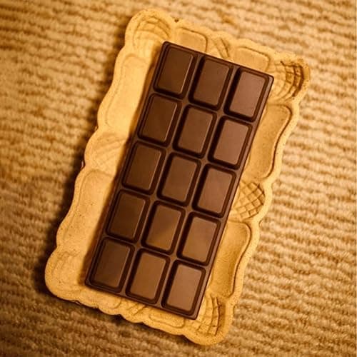 Chocolate Squishys | DIY Chocolate Bar Slow Rising Squishys | Food Squishies | Cute Squeeze Toy Sensory Stress Relief Squeeze Toys for Kids Adults thumbnail 2