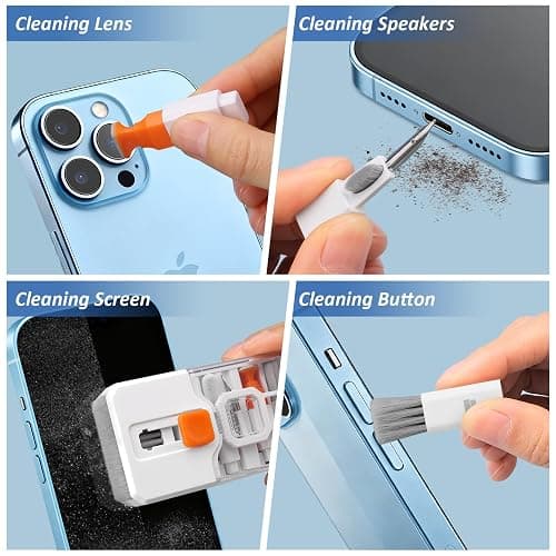Keyboard Cleaning Kit Laptop Cleaner, 10-in-1 Computer Screen Cleaning Brush Tool, Multi-Function PC Electronic Cleaner Kit Spray for iPad iPhone Pro, Earbuds, Camera Monitor, All-in-one with Patent thumbnail 3