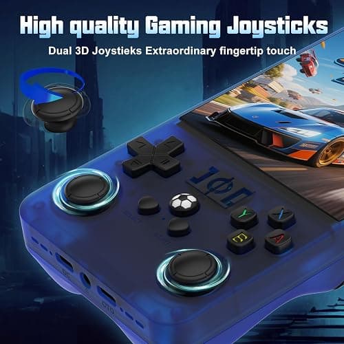 R36MAX Retro Handheld Game Console 4 inch IPS Screen Mini Retro Gaming Console 4000mAh Portable Pocket Arcade 64G TF Card 20+ Mainstream Emulators thumbnail 5