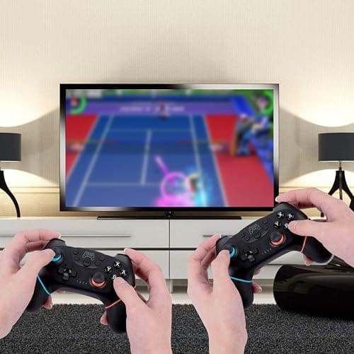Diswoe Upgraded Wireless Controller for Switch/Lite/OLED/Switch 2 Pro Controller for Switch Remote Joystick Gamepad Supports Wake up, Gyro Axis, Turbo, Dual Vibration and Screenshot Function thumbnail 5