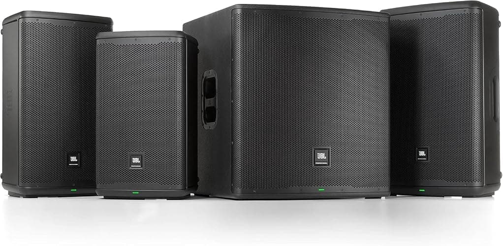 JBL Professional EON710 Powered PA Speaker with Bluetooth, 10 inch, 1300 Watt, Wired Electric, Black thumbnail 18