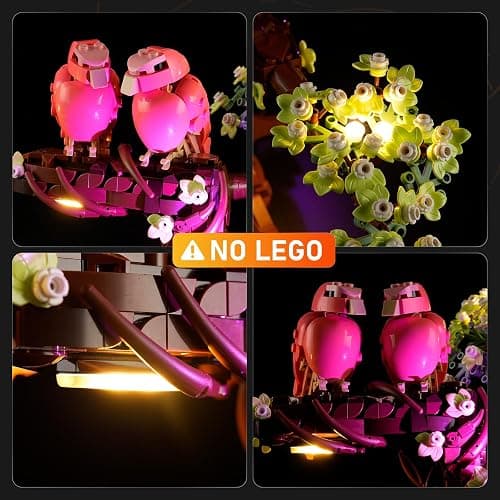 LIGHTAILING Led Light for Lego-21365 Love Birds - Easy Install, Hidden Wiring, Home Decor & Gift-Ready (Model Not Included) thumbnail 2