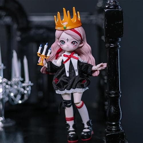 CALEMBOU BJD Blind Box, 1/12 Cute Nyssa Strange Nightmare Series BJD Doll, 5.5 Inches Collectable Action Figure for Birthday Gifts (Nyssa Strange Nightmare 1pc) thumbnail 2