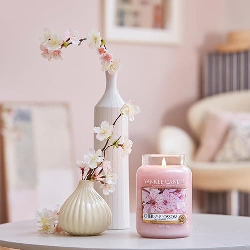Yankee Candle Duftkerze im Glas (groß) | Cherry Blossom | Brenndauer bis zu 150 Stunden | Perfekte Geschenke für Frauen thumbnail 2