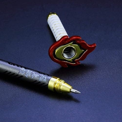 Larmuroki Samurai Sword Pen - Samurai Sword Katana Model, Anime Sword Pen, 8 Inches Anime Signature Pen, Comes with a Ball Point Pen Refill and a Sword Stand thumbnail 4