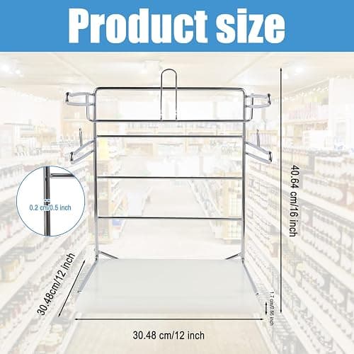 Polmart Plastic Grocery Bag Holder / Rack for Shopping Bags and Plastic Bags (2-Pack) thumbnail 3
