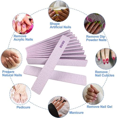 80/80 Grit Nail Files thumbnail 7