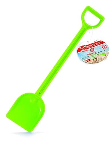 Hape Mighty Sand Shovel Beach and Garden Toy Tool Toys, Green thumbnail 3
