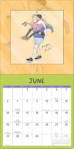 Heartstopper 2027 Wall Calendar with Bonus Poster thumbnail 5
