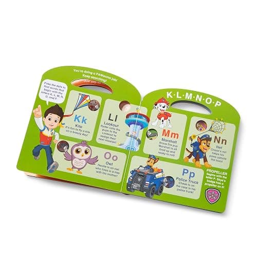 Melissa & Doug PAW Patrol Children's Book - Poke-A-Dot: Alphabet Adventure thumbnail 7